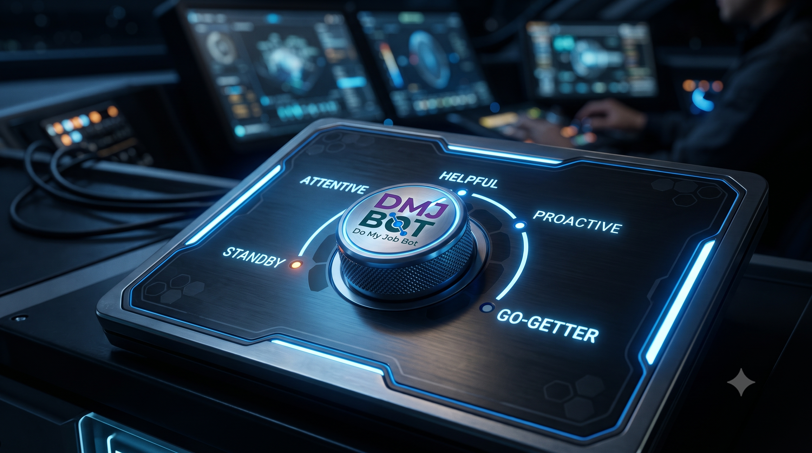 How Much Initiative Should Your AI Assistant Have? A Dial From Wait for Me to Go for It